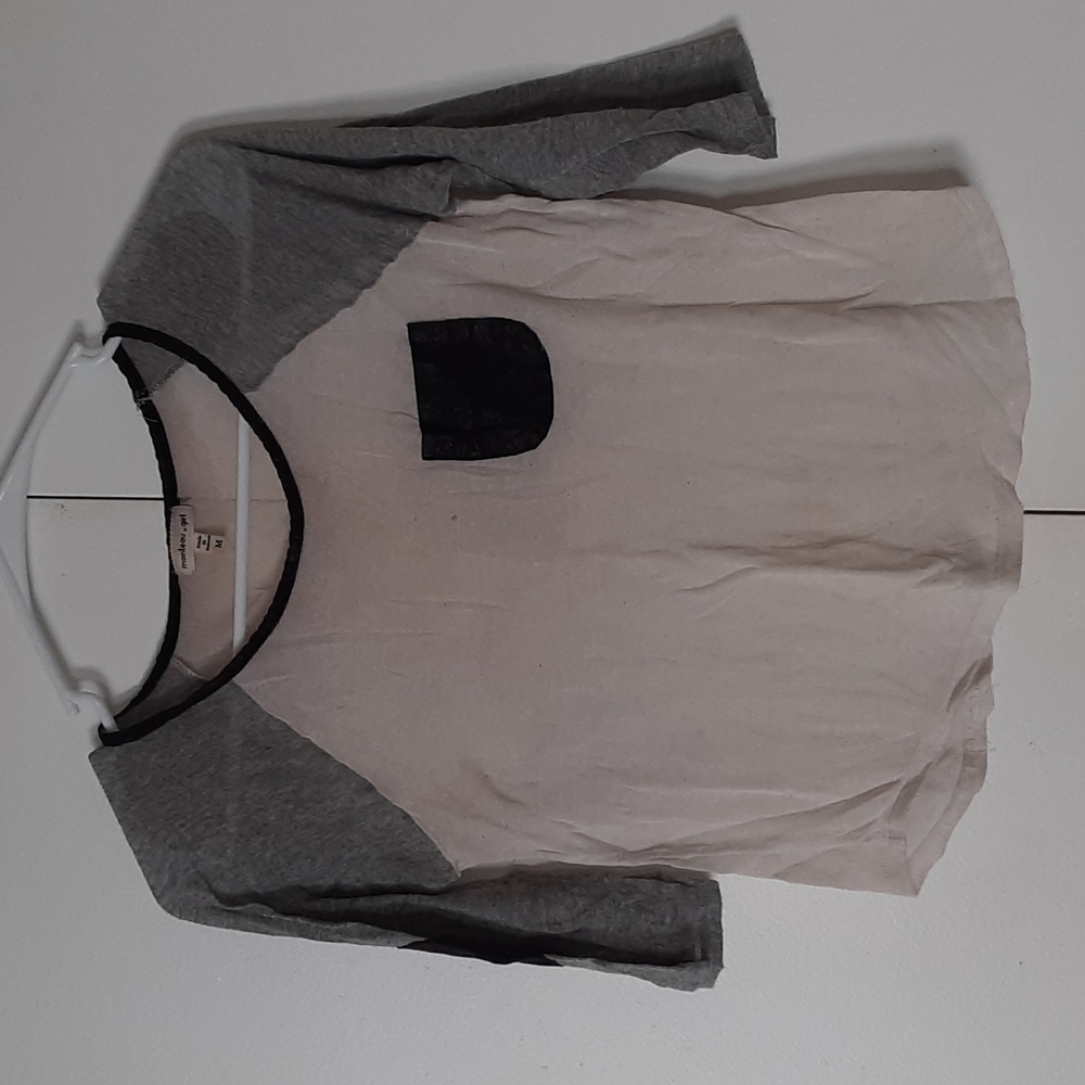 Crop see thru tee
